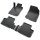 3D Gummi Fussmatten passend für Peugeot 2008 (2013) (Automatikgetriebe)