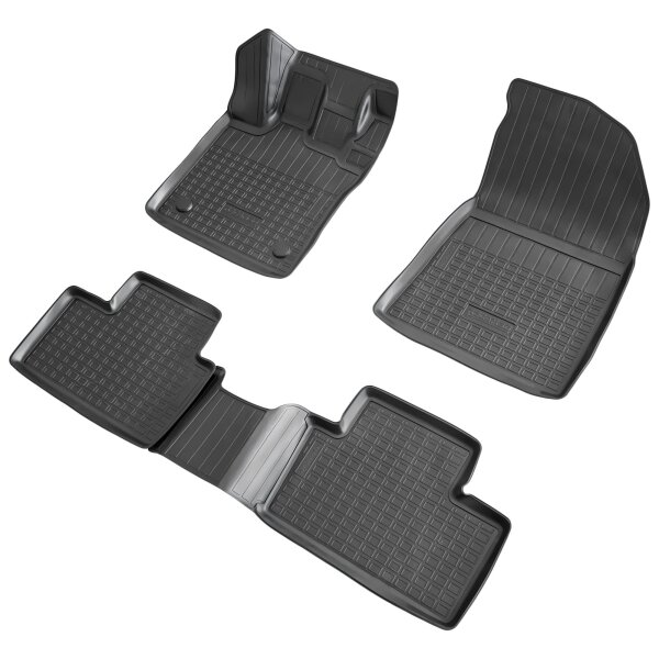 3D Gummi Fussmatten passend für Renault Captur (2020)