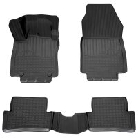 3D Gummi Fussmatten passend für Renault Clio IV 3D...