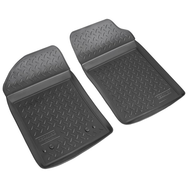 3D Gummi Fussmatten vorne passend für Renault Kangoo | Typ KC | BJ 1997-2009 | passgenau