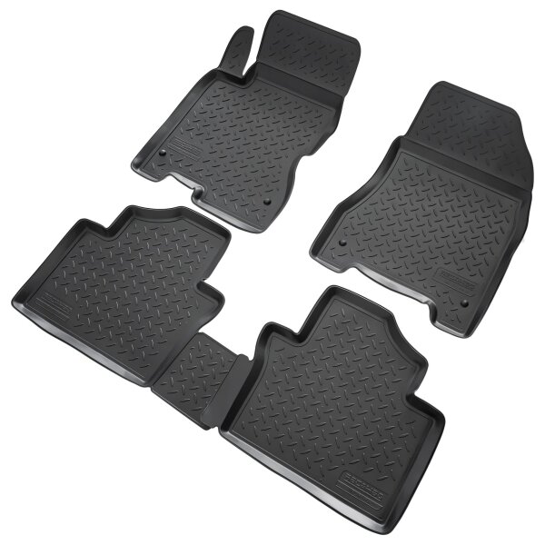 3D Gummi Fussmatten passend für Renault Koleos (2008)