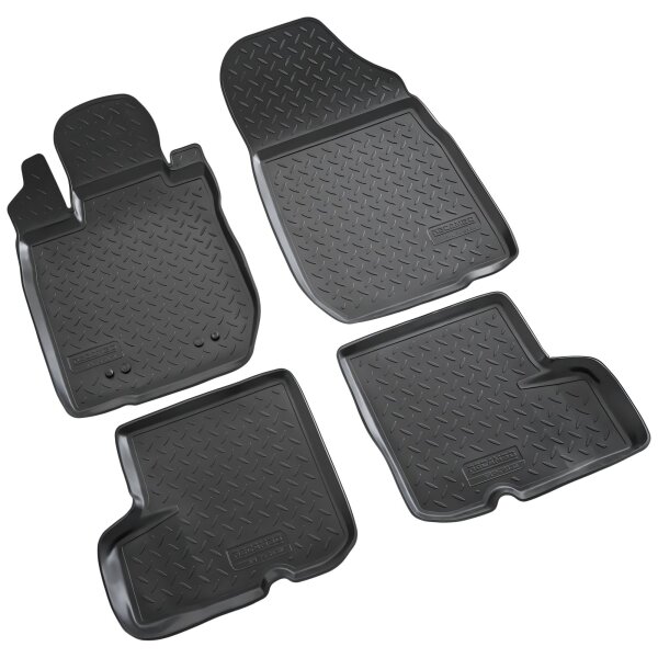 3D Gummi Fussmatten passend für Dacia Sandero | BS | BJ 2008-2012 | passgenau