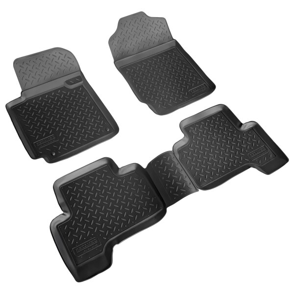 3D Gummi Fussmatten passend für Suzuki Grand Vitara | JT | BJ 2005-2015 | 5-Türig