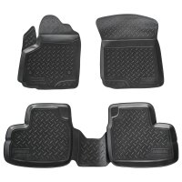 3D Gummi Fussmatten passend für Suzuki Swift IV | BJ 2005-2010 | passgenau