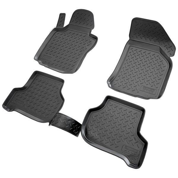 3D Gummi Fussmatten passend für Seat Leon (1P1) (2005-2012)