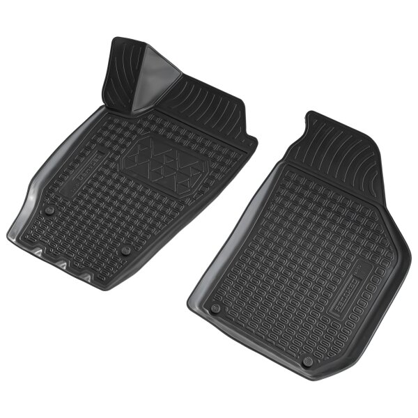 3D Gummi Fussmatten passend für Skoda Roomster (5J) (2006) (vorne)