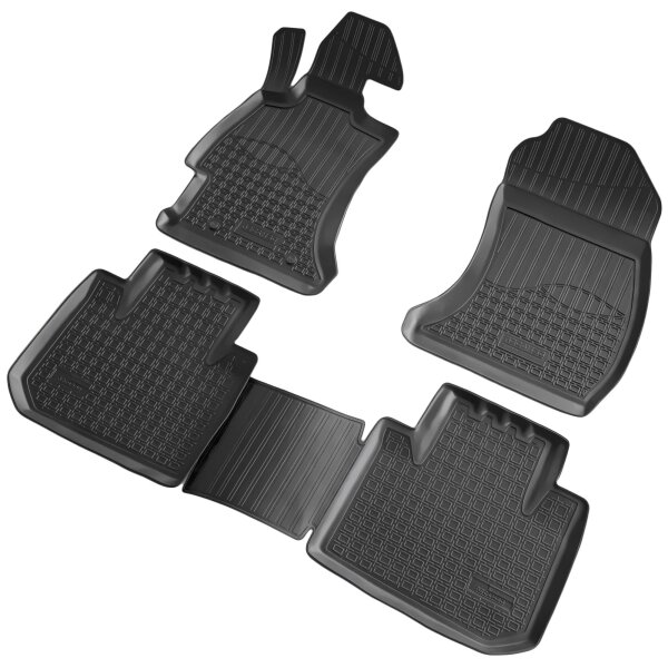3D Gummi Fussmatten passend für Subaru Forester (2013-2018)