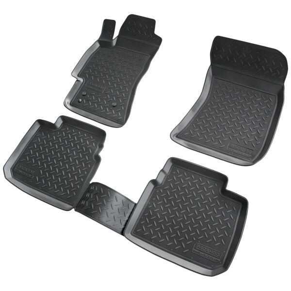3D Gummi Fussmatten passend für Subaru Outback (2003-2010)\ Subaru Legacy (Limousine) (2003-2010)