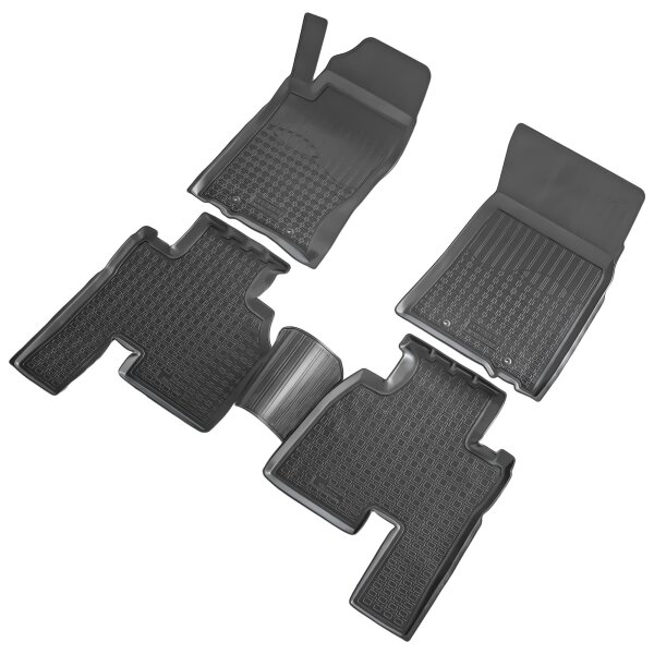 3D Gummi Fussmatten passend für Ssang Yong Actyon Sports (QJ) (2012)