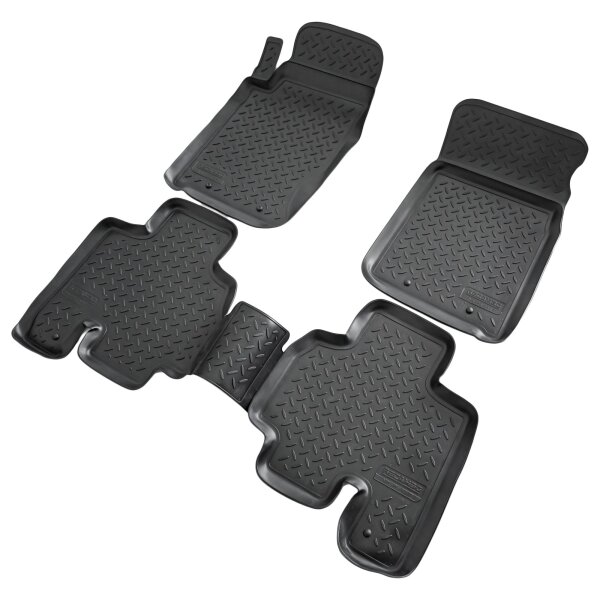 3D Gummi Fussmatten passend für Ssang Yong Kyron (DJ) (2005)