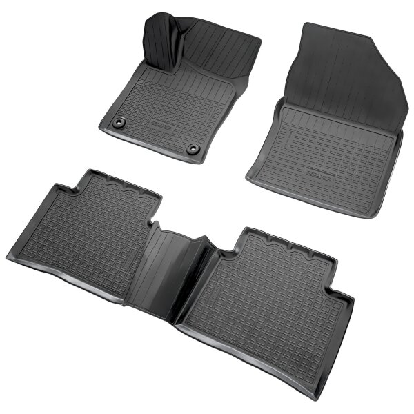 3D Gummi Fussmatten passend für Toyota Prius IV (XW50) 3D (2015)