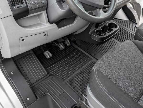 Gummi Fussmatten für Citroen Jumper | Fiat Ducato | Peugeot Boxer | Opel Movano C