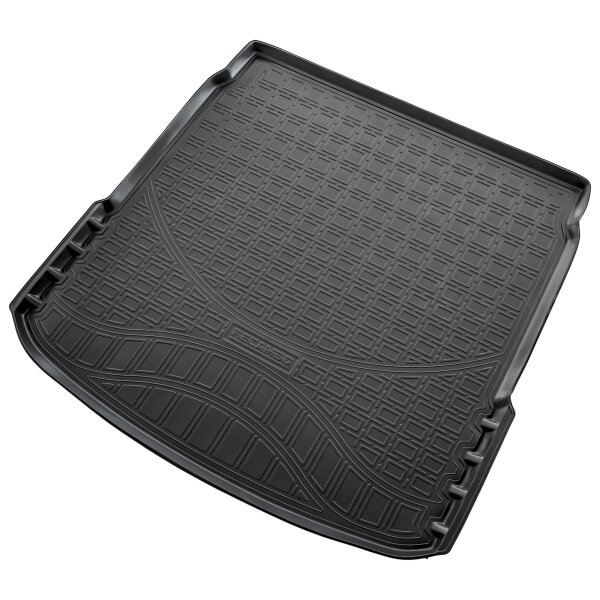 Gummi Kofferraumwanne passend für Audi e-tron Q8 | BJ 2018-2025 | passgenau mit Rand
