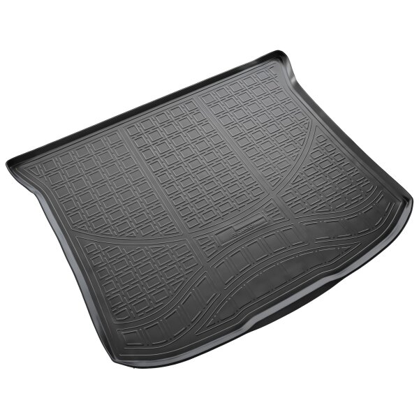 Gummi Kofferraumwanne passend für Ford Edge II | BJ 2015-2024 | passgenau mit Rand