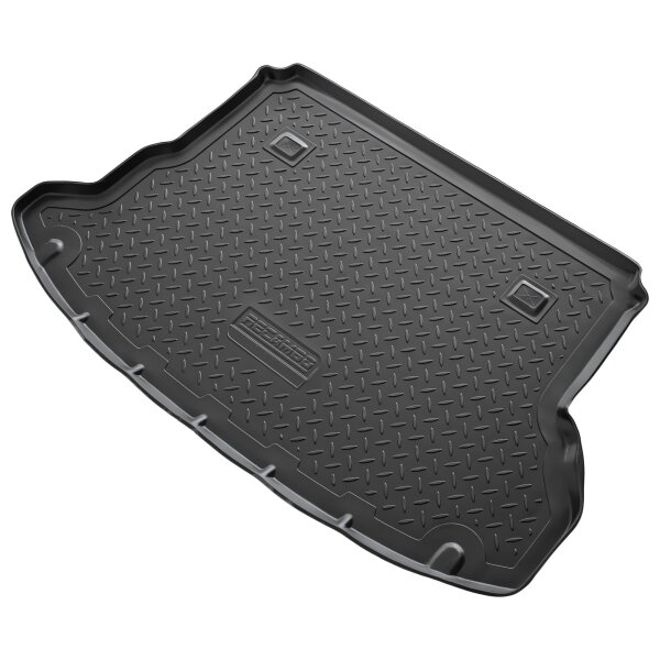 Gummi Kofferraumwanne passend für Hyundai Tucson | BJ 2004-2010 | passgenau mit Rand