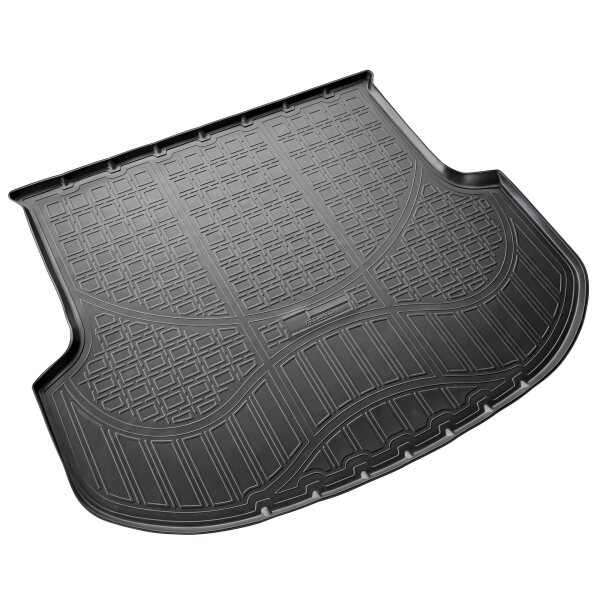 Gummi Kofferraumwanne passend für Kia Sorento II, XM Facelift | 2012-2014 | passgenau mit Rand