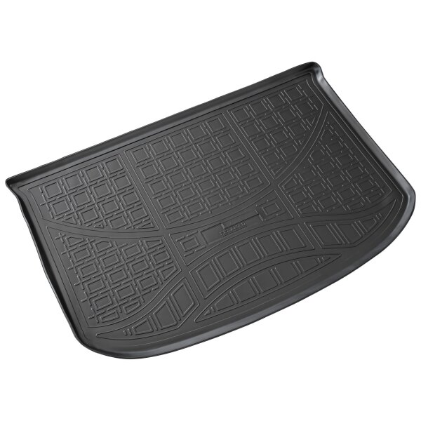 Gummi Kofferraumwanne passend für Kia Soul II | BJ 2014-2019 | passgenau mit Rand