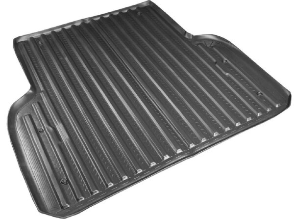 Gummi Kofferraumwanne passend für Mitsubishi L200 IV | BJ 2006-2015 | Doppelkabine
