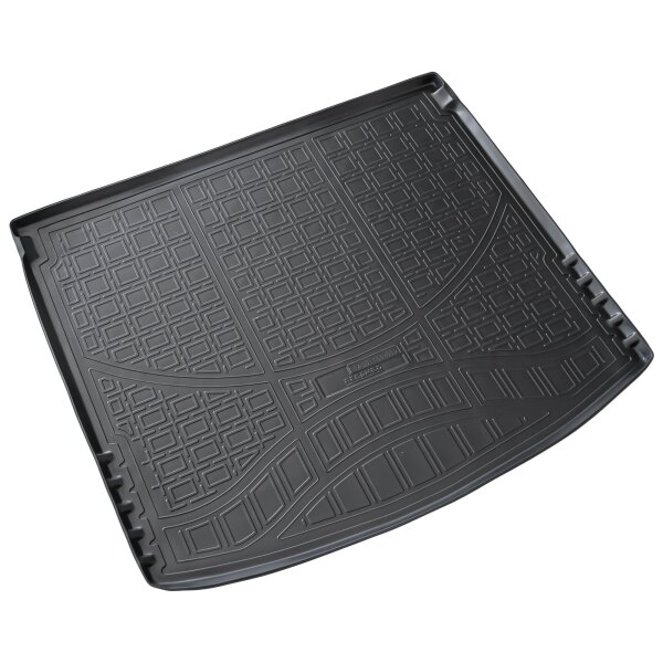 Gummi Kofferraumwanne passend für Mazda 3 Schrägheck | BJ 2013-2019 | passgenau mit Rand