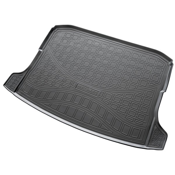 Gummi Kofferraumwanne passend für Skoda Karoq | BJ ab 2017> | Standard Boden