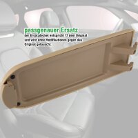Ersatz Deckel passend für Mittelarmlehne Seat Ibiza IV | 6J 6P | BJ 2008-2017