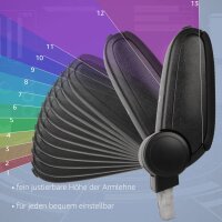 Mittelarmlehne Armauflage mit Fach für VW Golf 5 + 6 | BJ 2003 - 2012