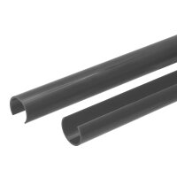 Kühler Grill Zierleisten V Streben passend für F07 F10 F11 F18 F06 BMW Grill | Grau