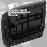 Ersatz Deckel passend für Mittelarmlehne Audi Q5 | 8R | BJ 2008-2016 | schwarz