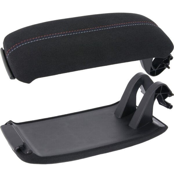 Ersatz Deckel passend für Mittelarmlehne Audi A3 8P | BJ 2003-2013 | Schwarz