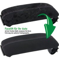 Ersatz Deckel passend für Mittelarmlehne Audi A3 8P | BJ 2003-2013 | Schwarz