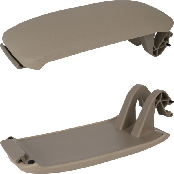 Ersatz Deckel passend für Mittelarmlehne Audi A3 8P | BJ 2003-2013 | Beige