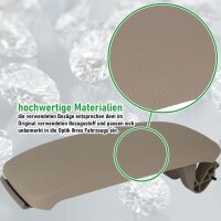 Ersatz Deckel passend für Mittelarmlehne Audi A3 8P | BJ 2003-2013 | Beige