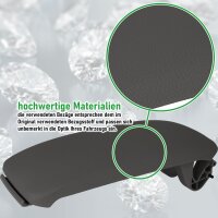 Ersatz Deckel passend für Mittelarmlehne Audi A3 8P | BJ 2003-2013 | Grau