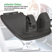 Ersatz Deckel passend für Mittelarmlehne Audi A3 8P | BJ 2003-2013 | Grau