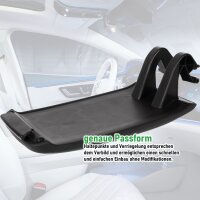 Ersatz Deckel passend für Mittelarmlehne Audi A3 8P | BJ 2003-2013 | Schwarz