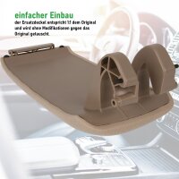 Ersatz Deckel passend für Mittelarmlehne Audi A3 8P | BJ 2003-2013 | Beige