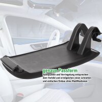 Ersatz Deckel passend für Mittelarmlehne Audi A3 8P | BJ 2003-2013 | Schwarz