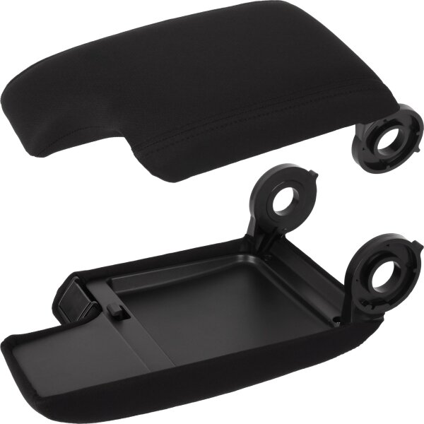 Ersatz Deckel passend für Mittelarmlehne BMW 3er E46 | BJ 1998-2007 | schwarz