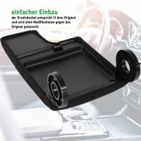 Ersatz Deckel passend für Mittelarmlehne BMW 3er E46 | BJ 1998-2007 | schwarz