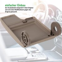 Ersatz Deckel passend für Mittelarmlehne BMW 3er E46 | BJ 1998-2007 | beige