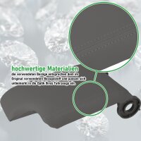 Ersatz Deckel passend für Mittelarmlehne BMW 3er E46 | BJ 1998-2007 | grau