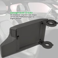 Ersatz Deckel passend für Mittelarmlehne BMW 3er E46 | BJ 1998-2007 | grau