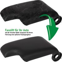 Ersatz Deckel passend für Mittelarmlehne BMW 3er E46 | BJ 1998-2007 | schwarz