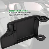 Ersatz Deckel passend für Mittelarmlehne BMW 3er E46 | BJ 1998-2007 | schwarz