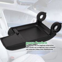 Ersatz Deckel passend für Mittelarmlehne BMW 3er E46 | BJ 1998-2007 | schwarz