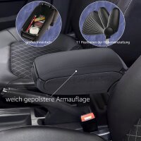 Mittelarmlehne Armauflage mit Fach für PEUGEOT 208 | BJ 2012 - 2019