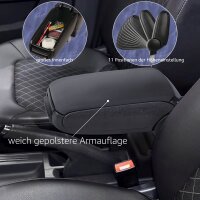 Mittelarmlehne Armauflage mit Fach für VW POLO | Typ 6R | BJ 2009 - 2014