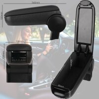 Mittelarmlehne Armauflage mit Fach für VW POLO | Typ 6R | BJ 2009 - 2014