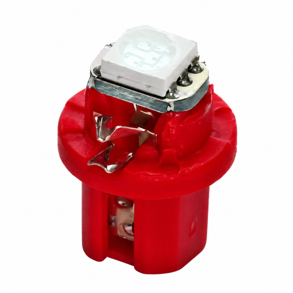 Tacho Beleuchtung LED 5050 SMD B8.5d BAX10D Rot