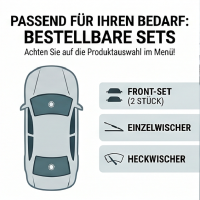 Scheibenwischer Auswahl passend für Vw Touareg